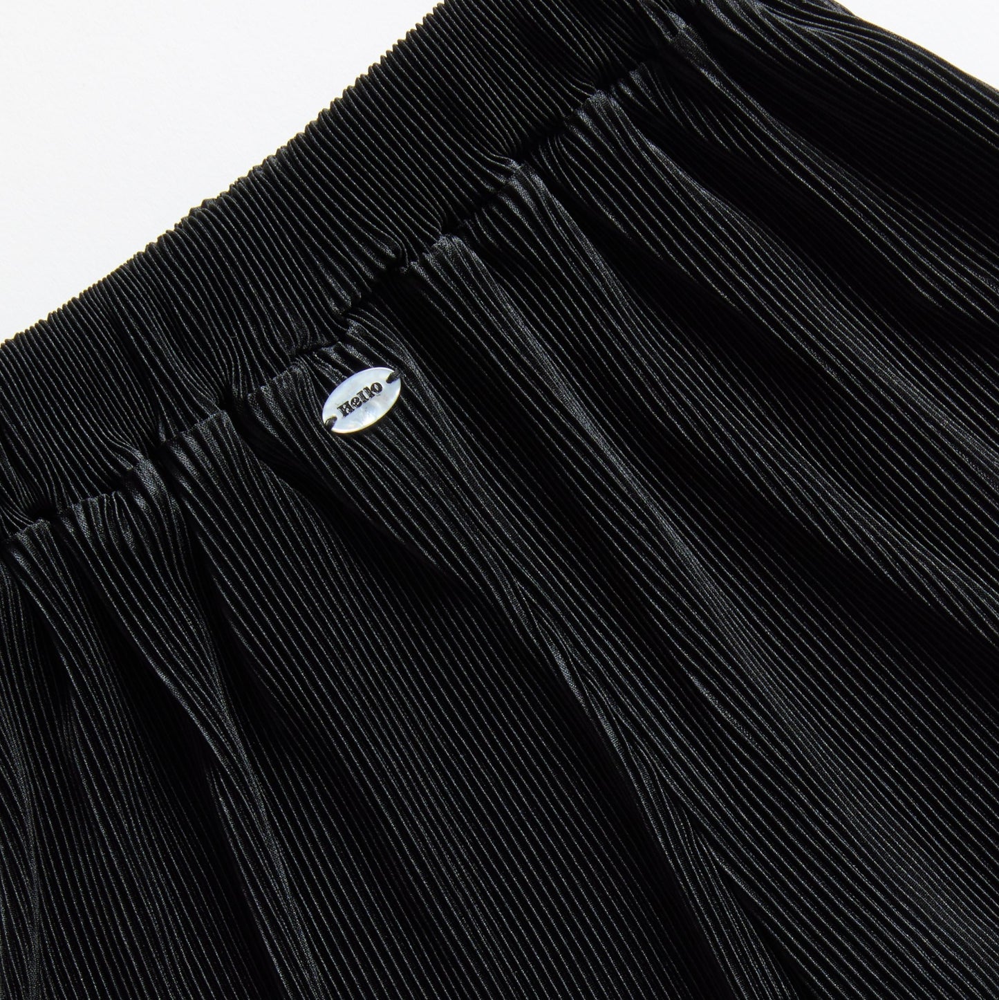Kids Pleats Play Pants - Black