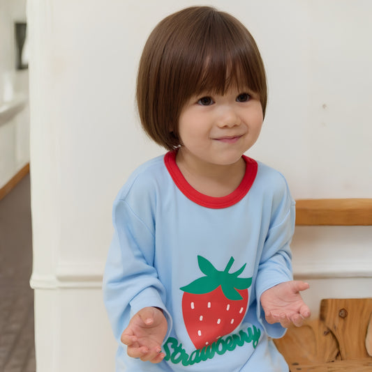 Bamboo Fruit Loungewear - Strawberry
