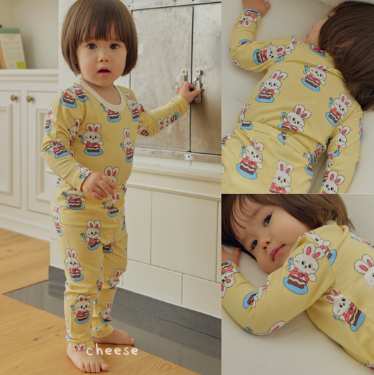 Cheese Loungewear (Long) - Cake Party Bunny