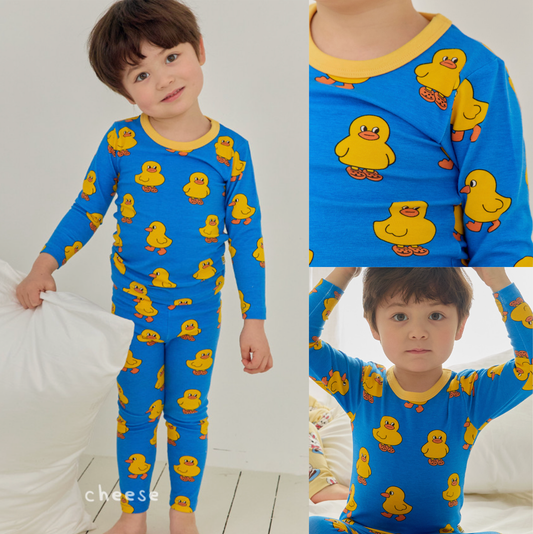 Cheese Loungewear (Long) - Sunny Duck