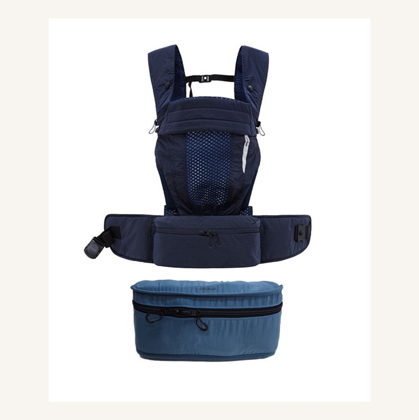NUBE Dual Fit Packable Baby Carrier - Navy