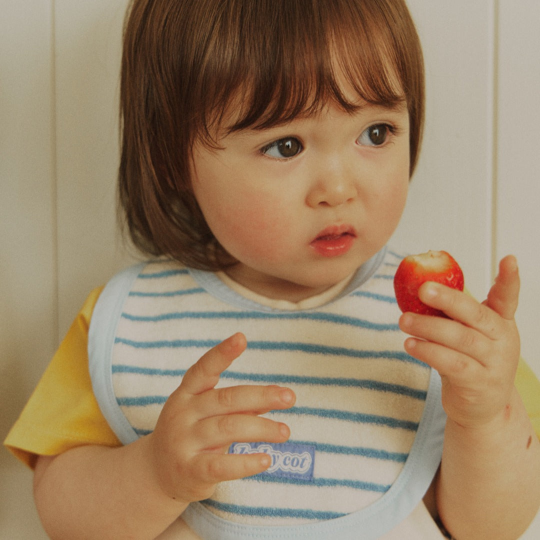 Happy Stripe Bib