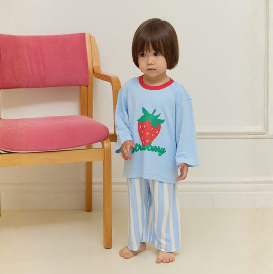 Bamboo Fruit Loungewear - Strawberry