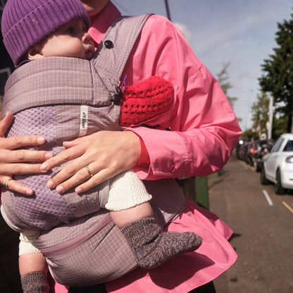 NUBE Dual Fit Packable Baby Carrier - Violet