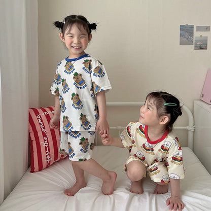 AeroCool Cheese Loungewear (Short) – Summer Bear