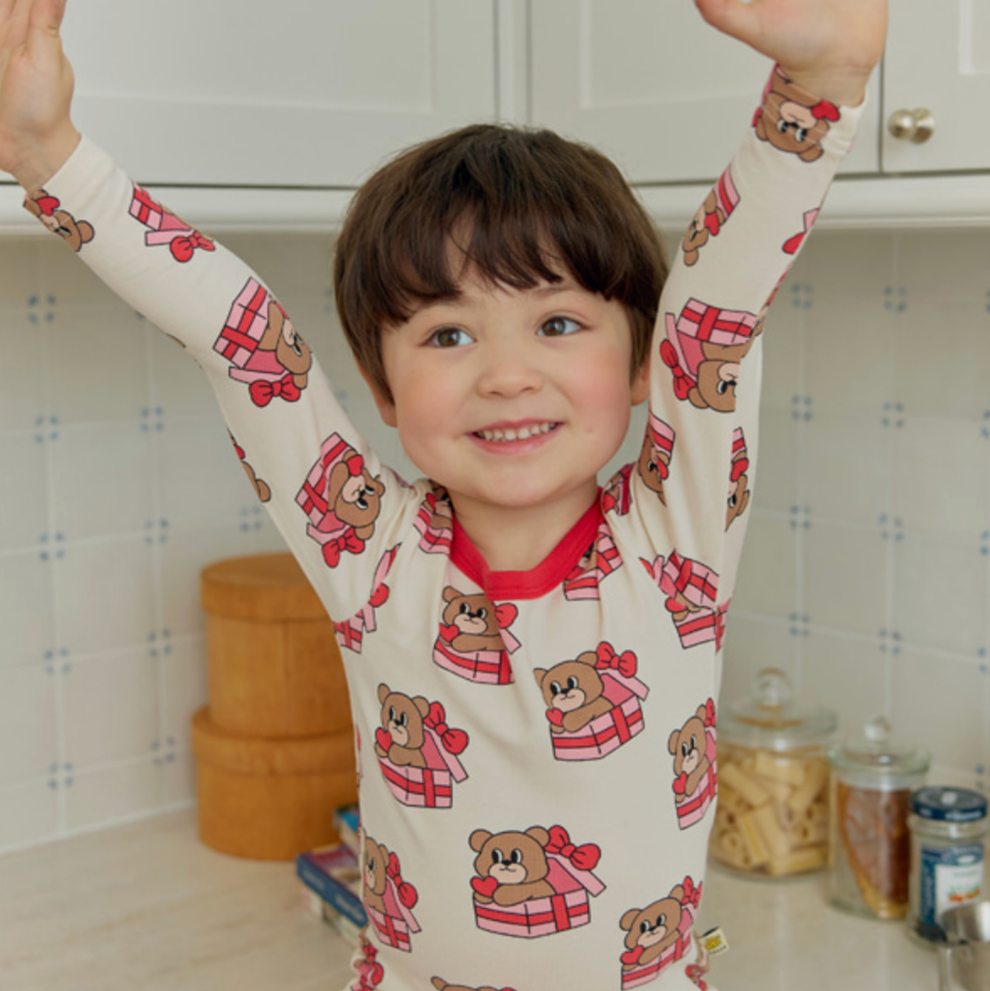 Cheese Loungewear (Long) - Sweetheart Bear