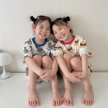AeroCool Cheese Loungewear (Short) – Summer Bear