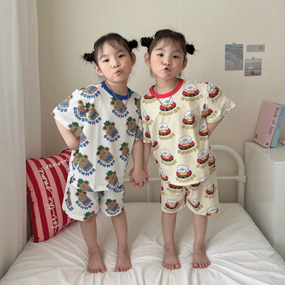 AeroCool Cheese Loungewear (Short) – Summer Bear