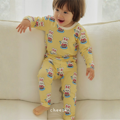 Cheese Loungewear (Long) - Cake Party Bunny