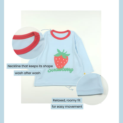 Bamboo Fruit Loungewear - Strawberry