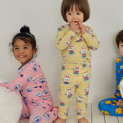 Cheese Loungewear (Long) - Cake Party Bunny