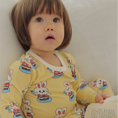 Cheese Loungewear (Long) - Cake Party Bunny