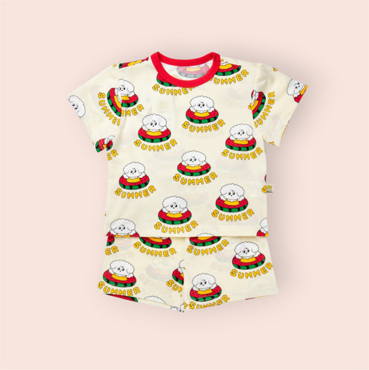AeroCool Cheese Loungewear (Short) – Summer Puppy