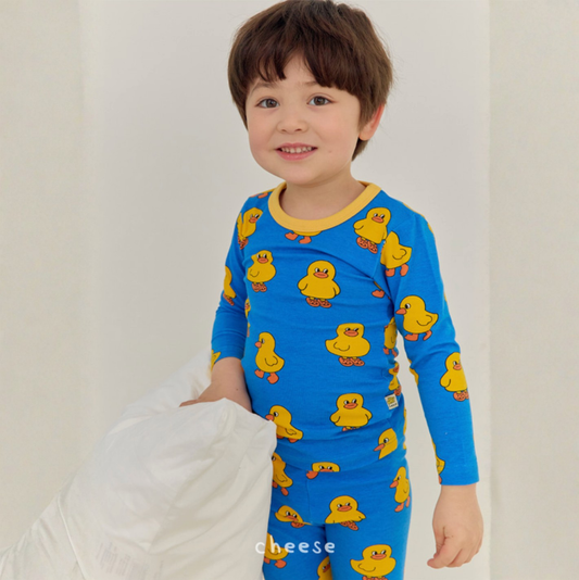 Cheese Loungewear (Long) - Sunny Duck