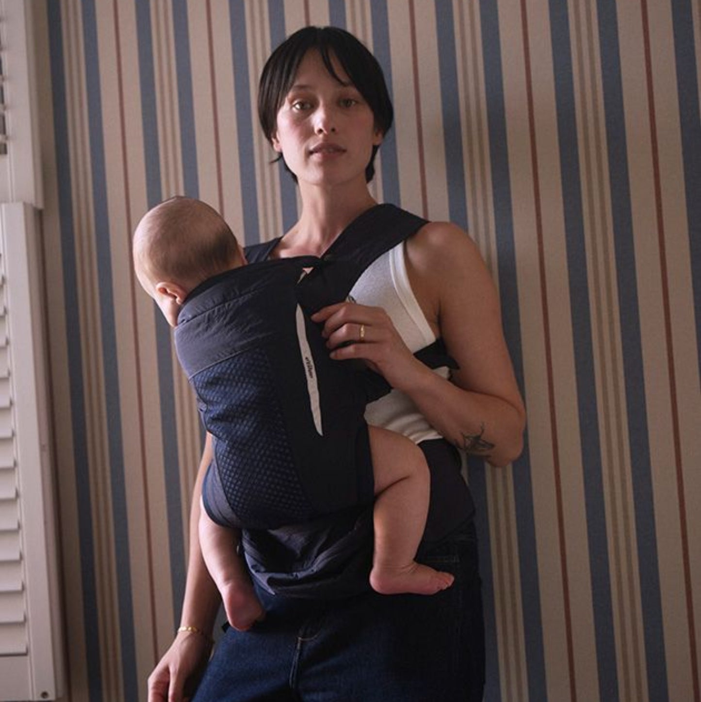 NUBE Dual Fit Packable Baby Carrier - Navy