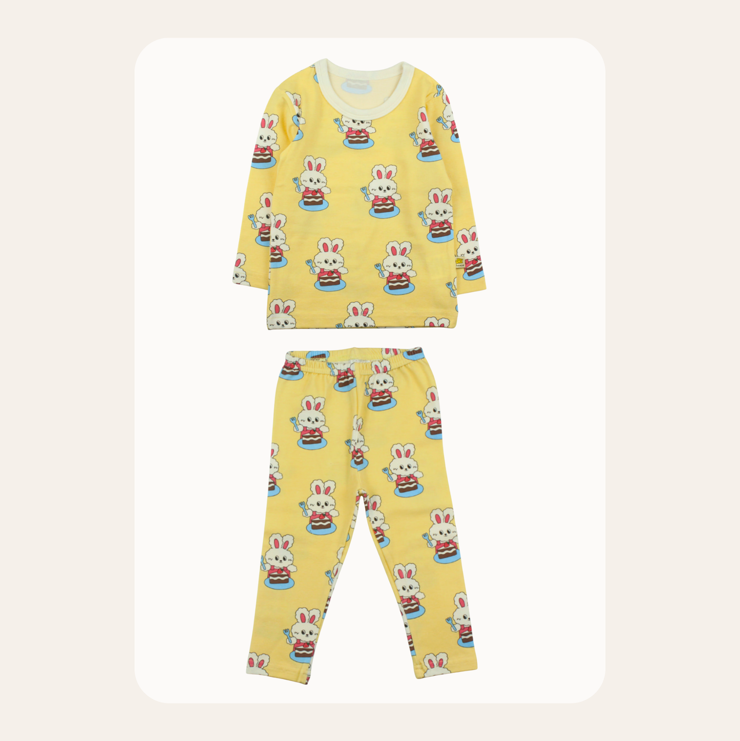 Cheese Loungewear (Long) - Cake Party Bunny