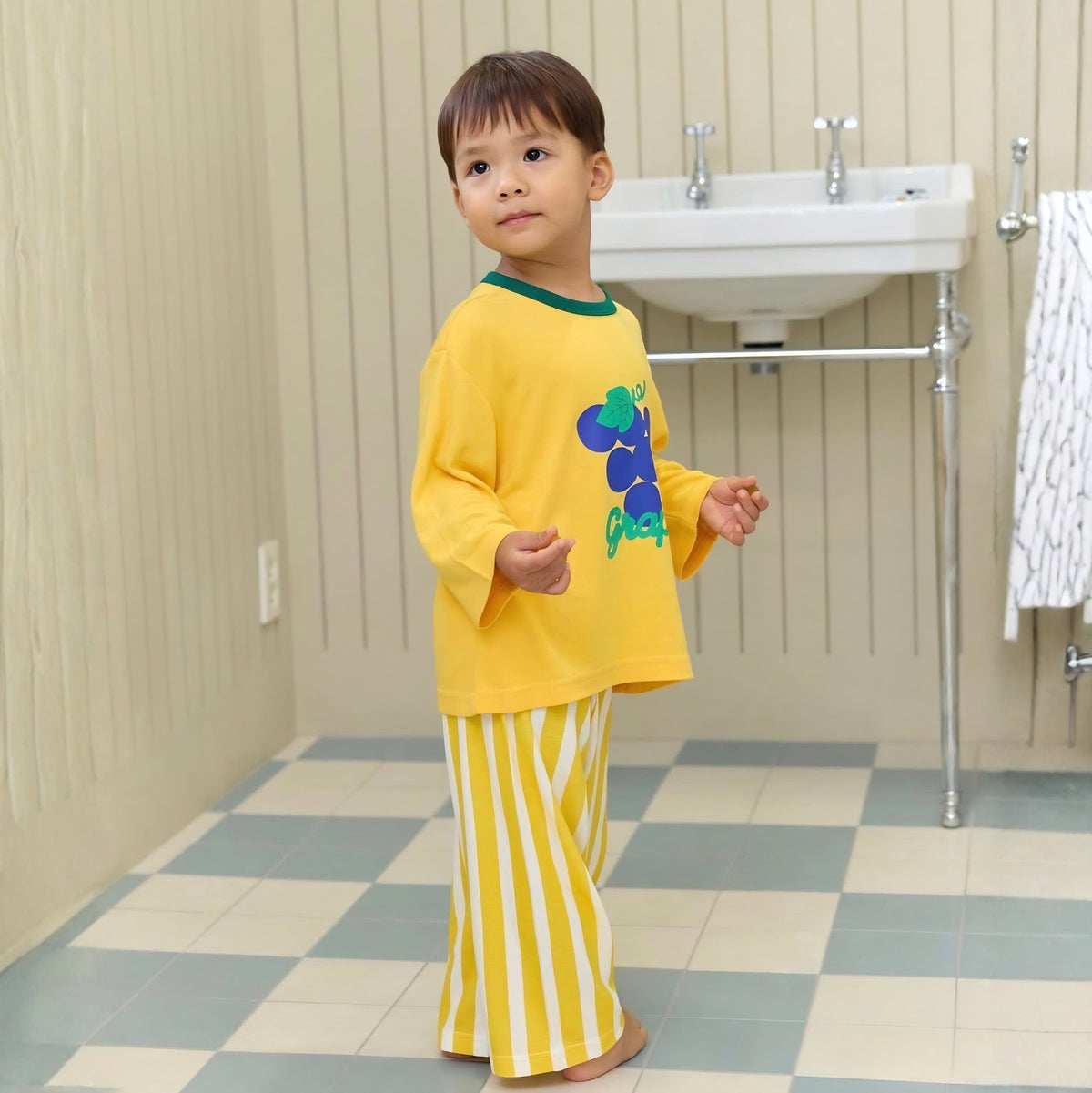 Bamboo Fruit Loungewear - Grape