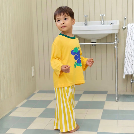 Bamboo Fruit Loungewear - Grape