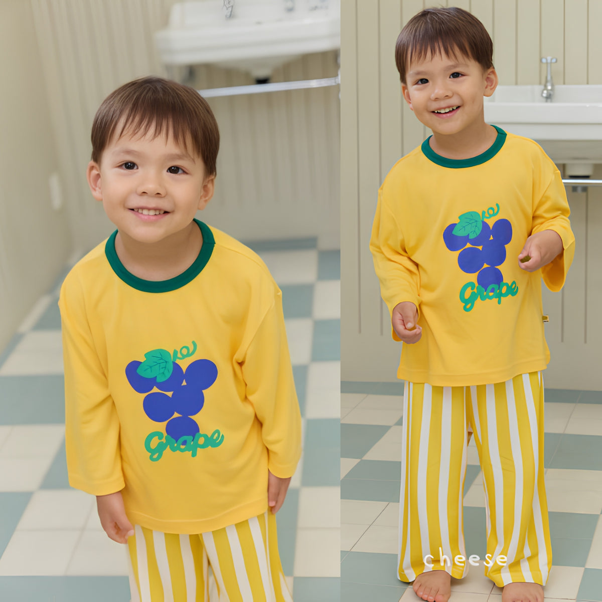 Bamboo Fruit Loungewear - Grape