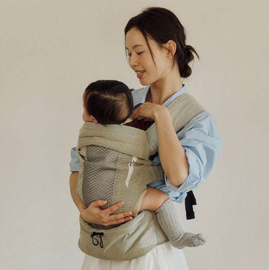 NUBE Dual Fit Packable Baby Carrier - Khaki