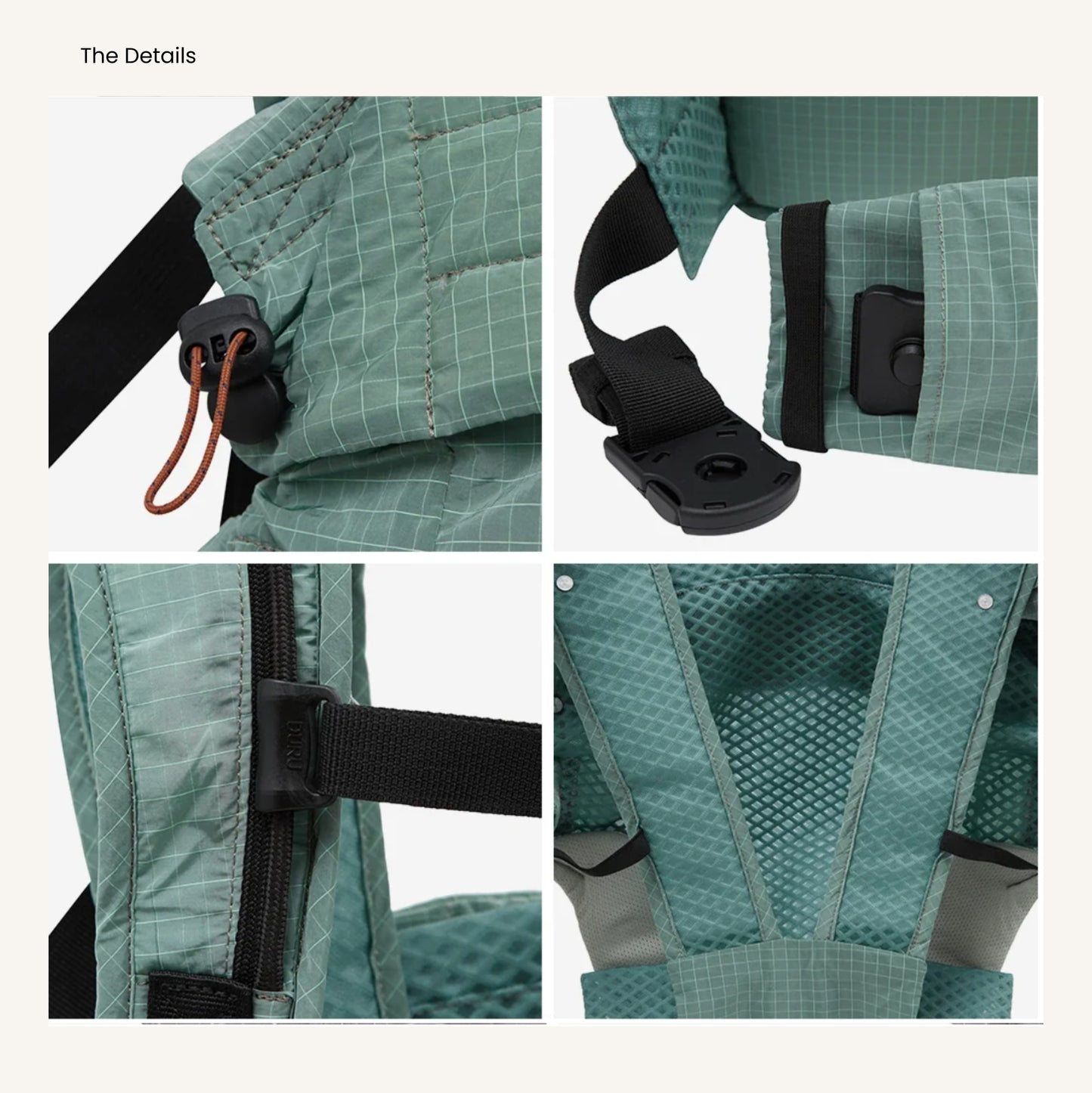 NUBE Backpack Baby Carrier – Black