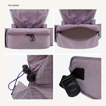 NUBE Dual Fit Packable Baby Carrier - Khaki