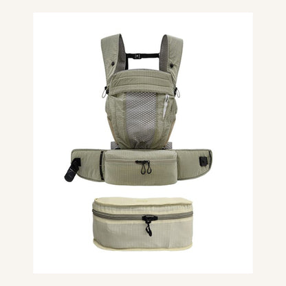 NUBE Dual Fit Packable Baby Carrier - Khaki