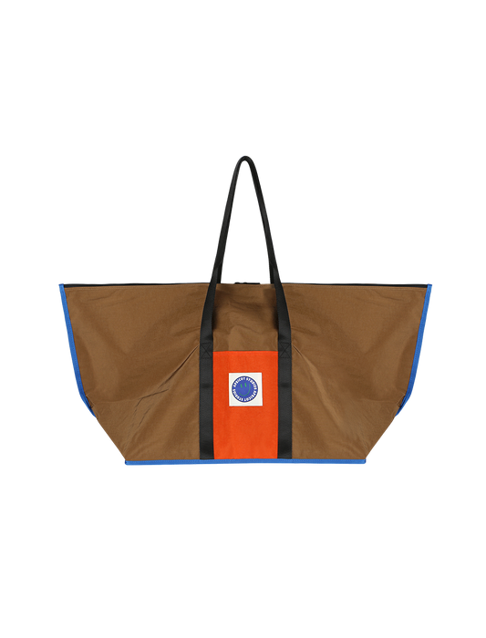 Family Camper Duffel Bag Brown