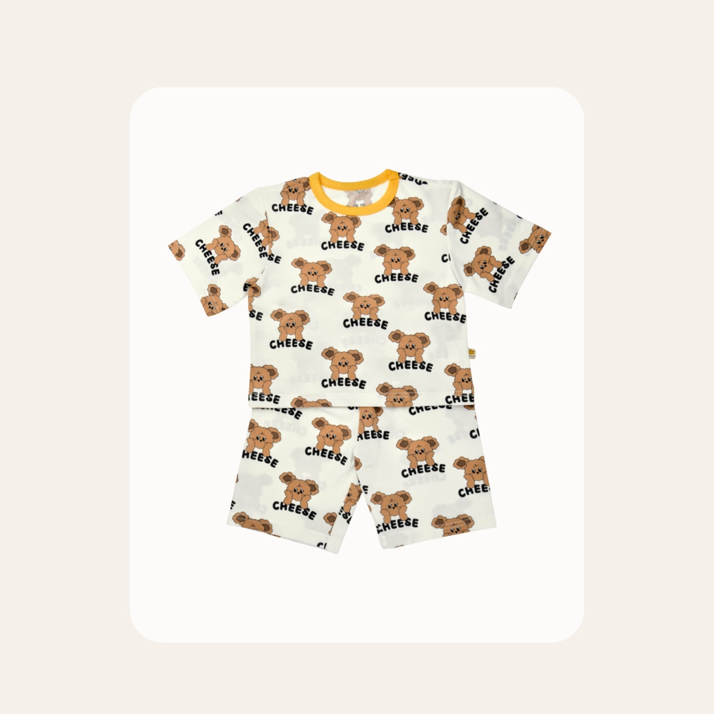 AeroCool Cheese Loungewear (Short) – Cheese Bear