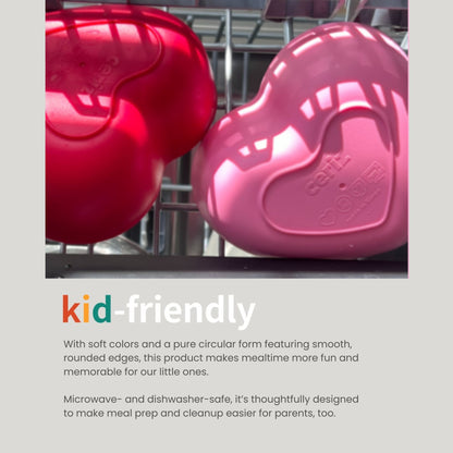 (2P) Heart Tableware Gift Set