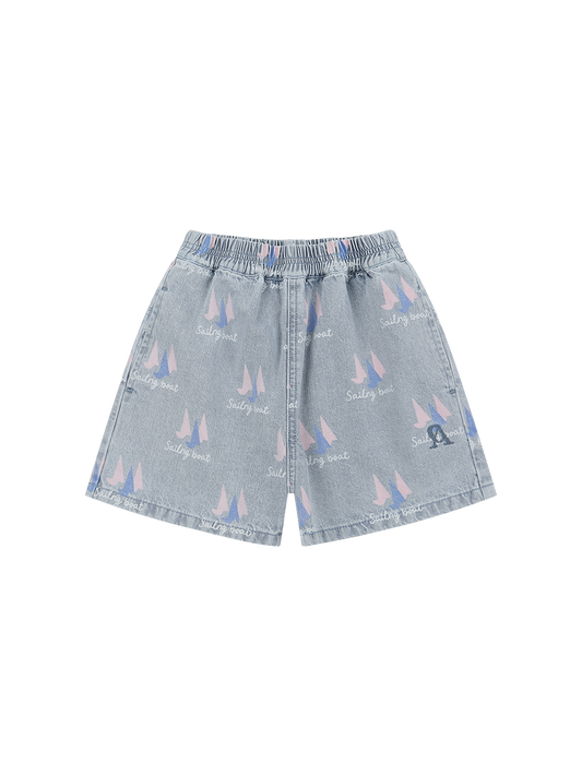 Comfy Sailing Denim Shorts